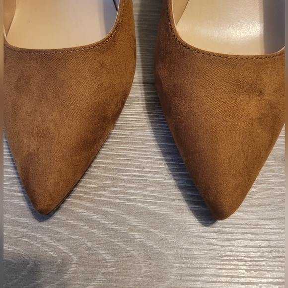 Tommy Hilfiger | Brown | Suede | Abilene High Heel Pumps | Size 8.5 M - Picture 6 of 11